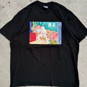 Supreme Men’s Black FW18 Bedroom Girl Art Tshirt XL 24x29